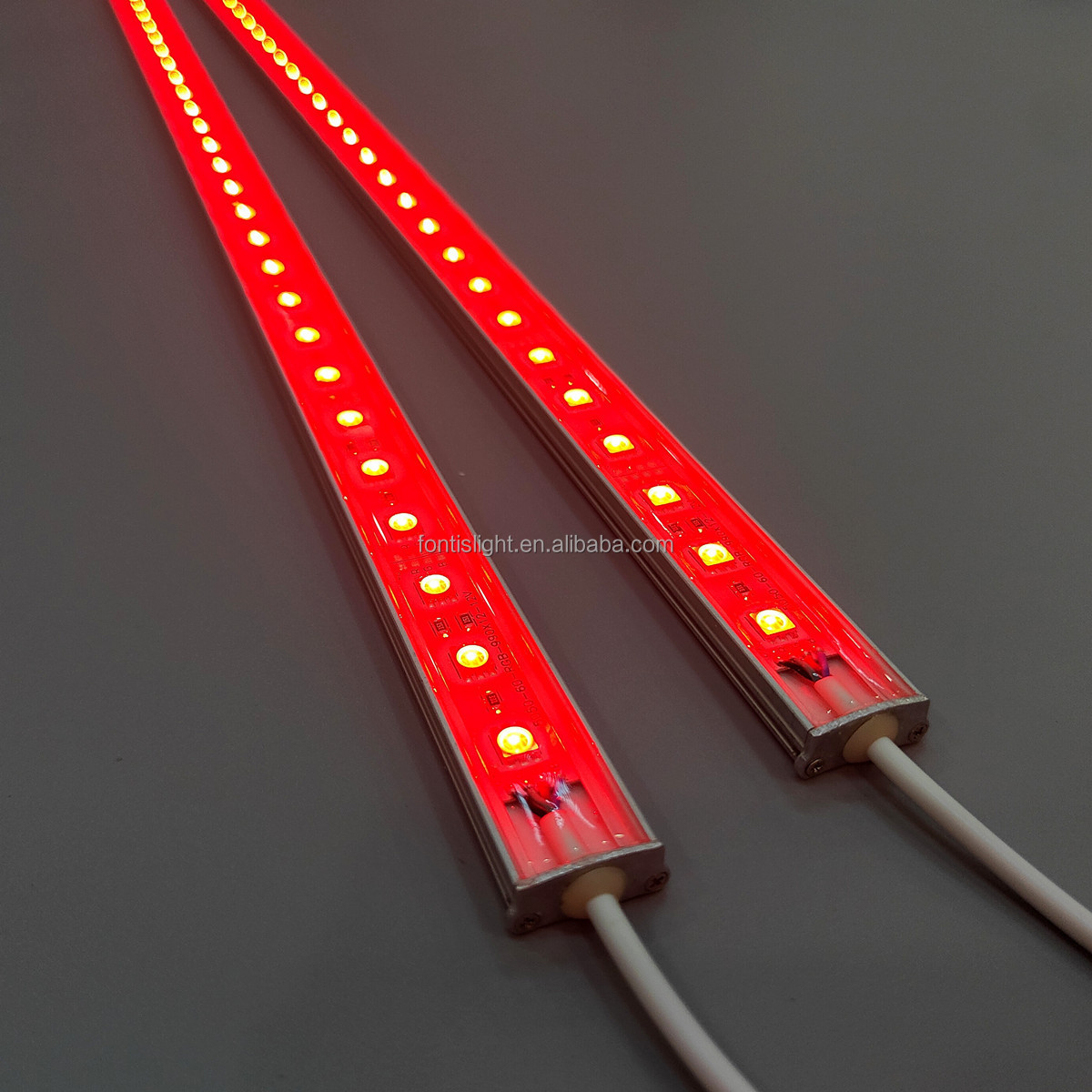 Super good quality IP68 Waterproof RGB Aluminum led linear bar lights for outdoor yard driveway edge facade lighting