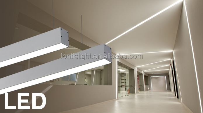 LED Linear Light Fixtures/led Industrial Light /LED Modern Light Pendant Lights Warm White;neutral White;cool White 80 AC85-265V