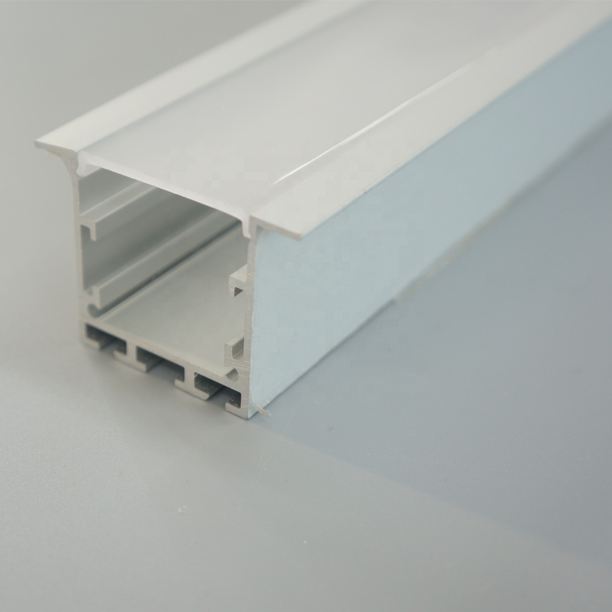 ALP017 ALP017N Anodized led aluminum profile  35x35mm size for ceiling wall recessed linear lighting