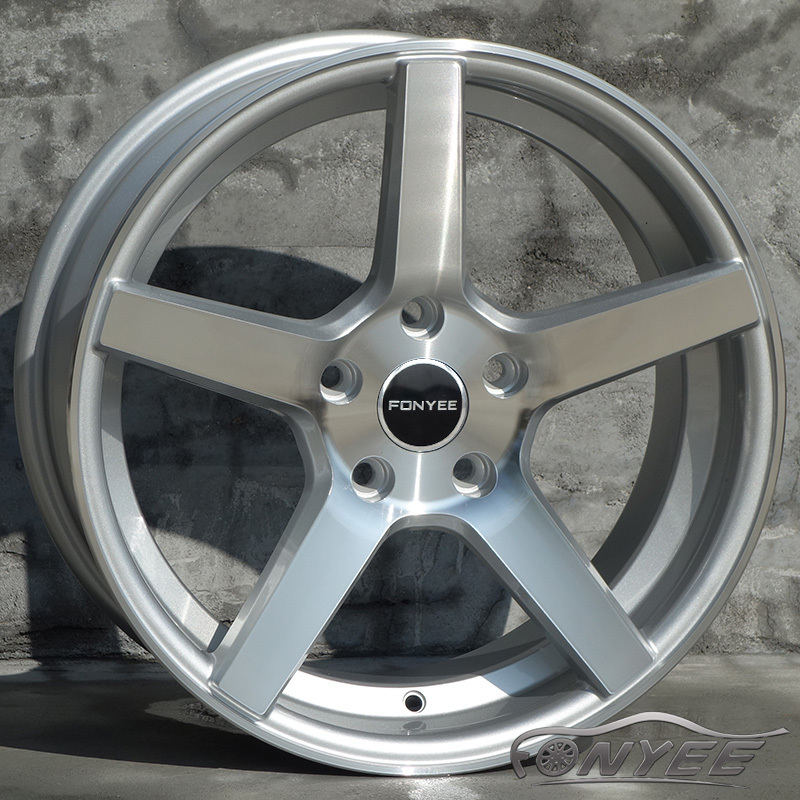 F80166 r 15 16 17 18 19 20 inch ET 20 to 42 4 hole and 5 black silver good quality alloy audi wheels rims for VOSSEN rims