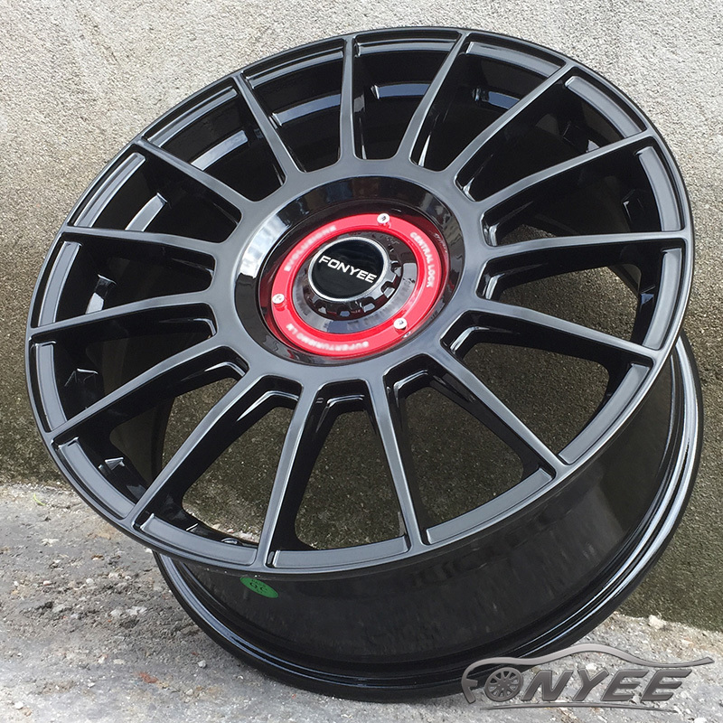 F260257 Fonyee wheels for 17 inch 8J 4x100 73.1 4 holes alloy wheels high quality car rims popular pattern mags in current stock