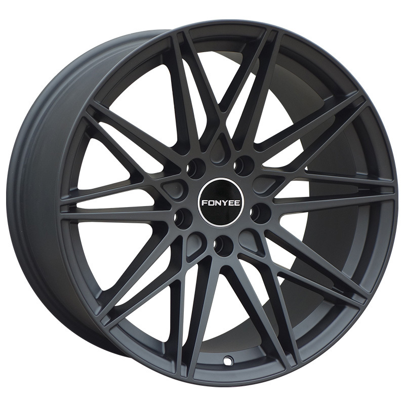 F80C20 18 inch 8.5j ET35 5X120 72.56 72.6 matte black good quality alloy wheels modified for BMW 5 series auto car rims