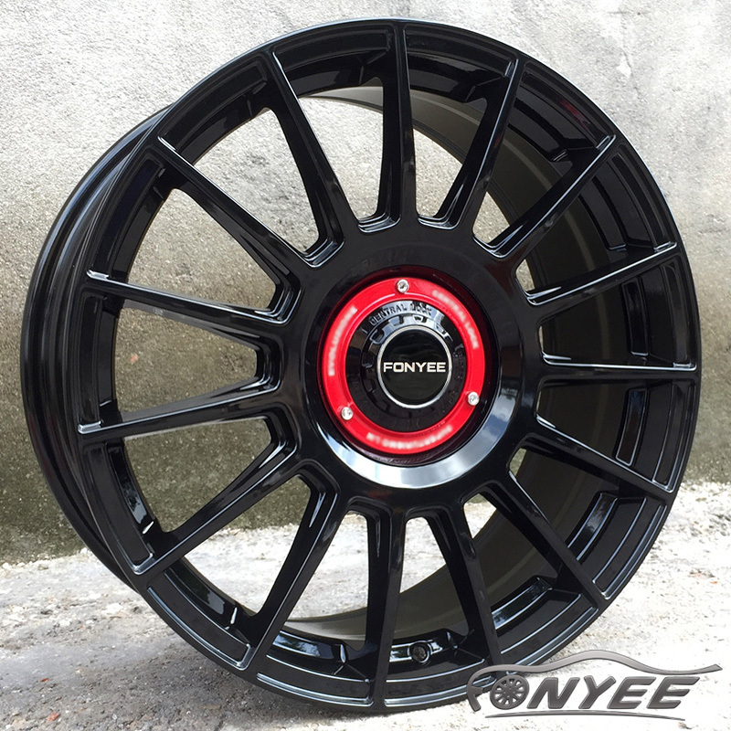 F260257 Fonyee wheels for 17 inch 8J 4x100 73.1 4 holes alloy wheels high quality car rims popular pattern mags in current stock