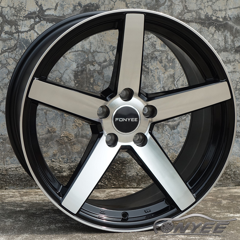 F80166 r 15 16 17 18 19 20 inch ET 20 to 42 4 hole and 5 black silver good quality alloy audi wheels rims for VOSSEN rims