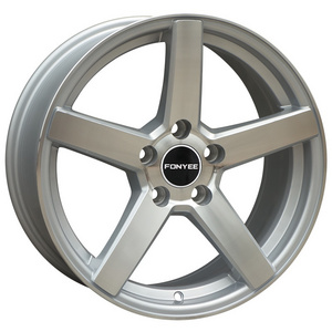 F80166 r 15 16 17 18 19 20 inch ET 20 to 42 4 hole and 5 black silver good quality alloy audi wheels rims for VOSSEN rims