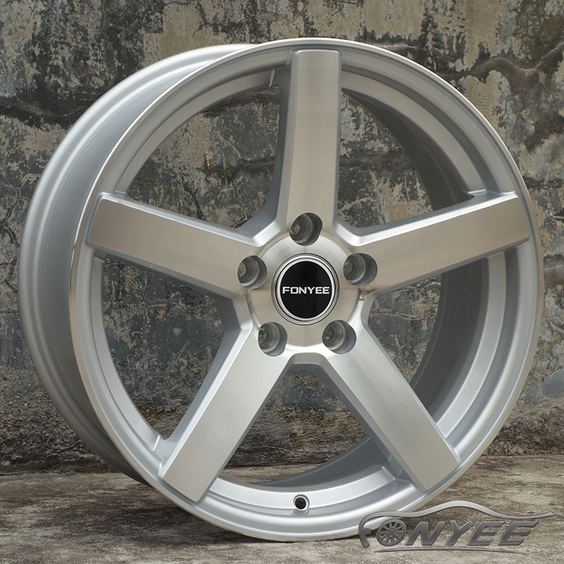 F80166 r 15 16 17 18 19 20 inch ET 20 to 42 4 hole and 5 black silver good quality alloy audi wheels rims for VOSSEN rims