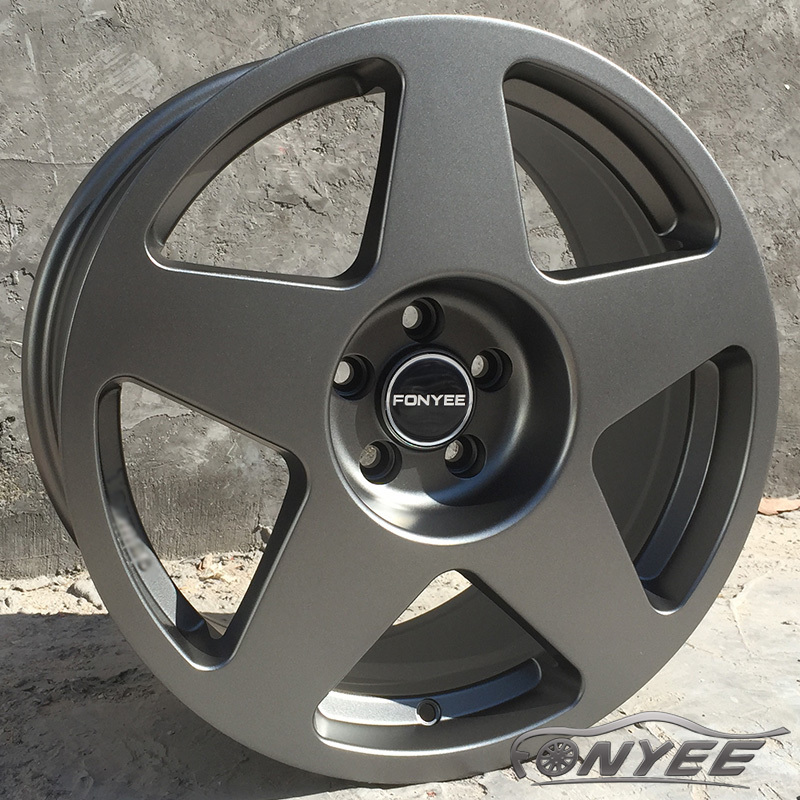 F625220 Fonyee Wheels 17 Inch Five-star Spoke 4 5 Hole Customized Passenger Car Aluminum Alloy Rim