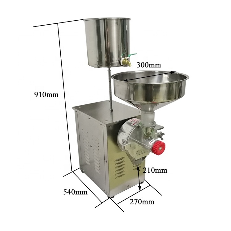 small stainless steel instant idli grinder/wet rice grinder/corn paste grinding machine