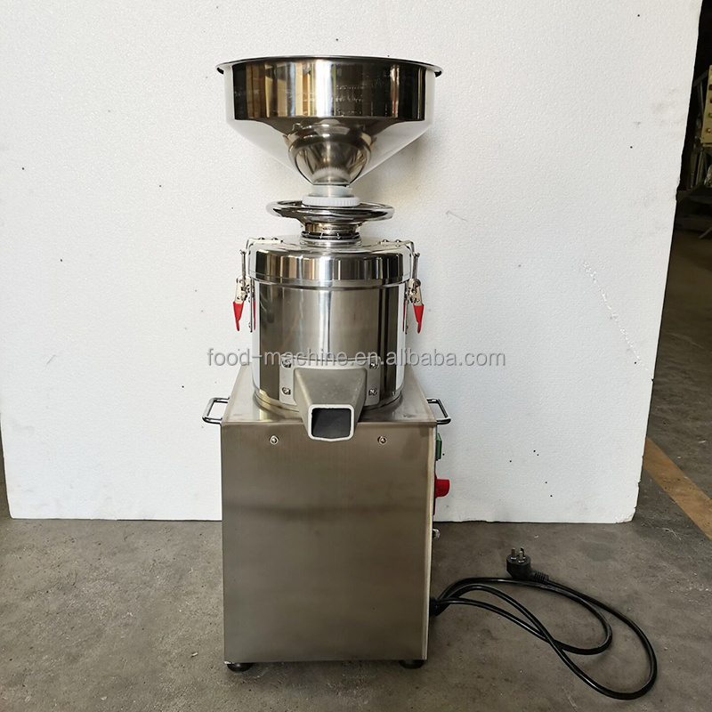 small household type sesame seeds paste grinder/tahini peanut making machine