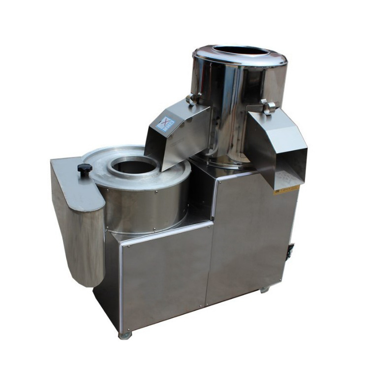 industrrial stainless steel potato peeler machine/waashing and slicer machine with lower price