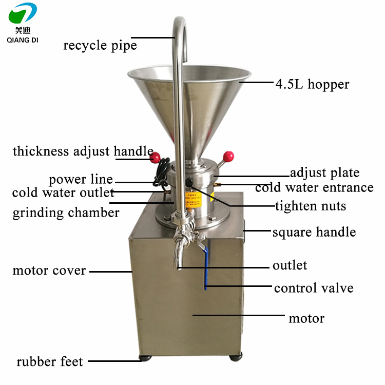 high quality small cocoa butter press machine/peanut butter making machine