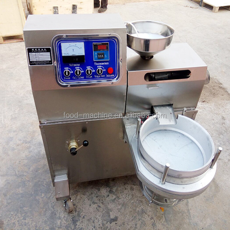 small stainless steel home use mini oil press machine/olive oil making machine