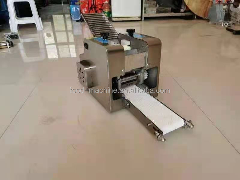 Small Automatic Spring Roll Samasa Wonton Pelmeni Pierogi Wrapper Dumpling Skin Making Machine