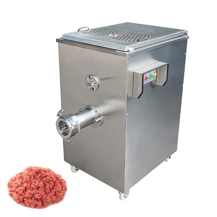 Heavy Duty High Quality Commercial Industrial Food Fish Mutton Meat Mincer Mincing Grinding Electric Meat Grinder Machine