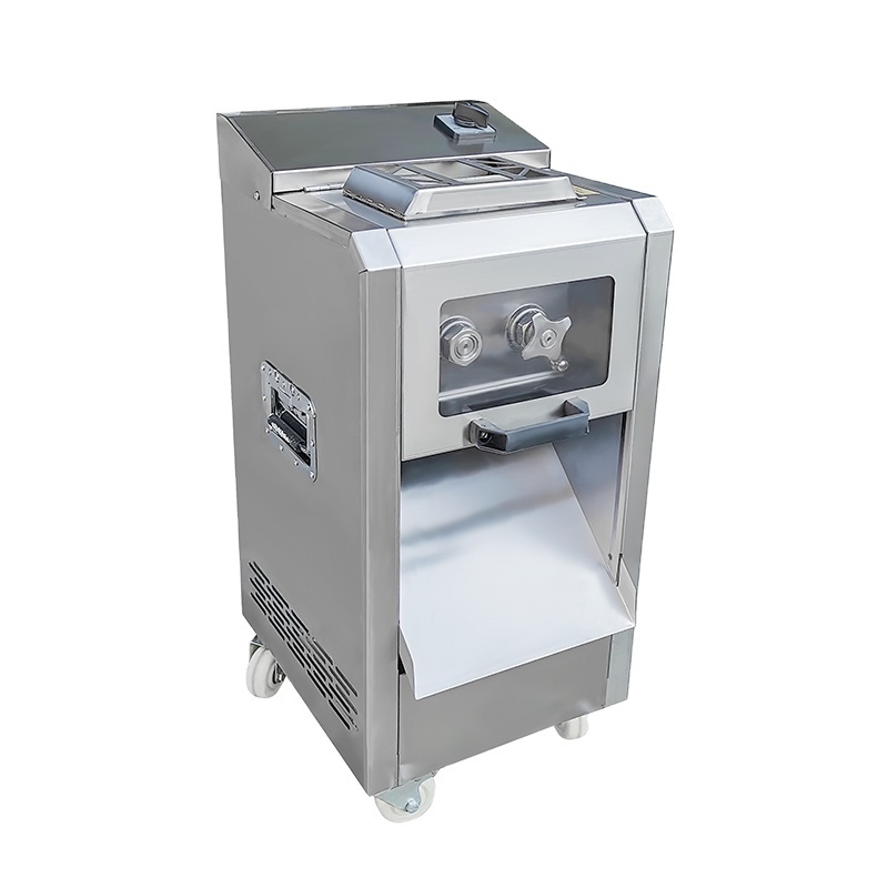 Frozen fish pork diced chicken breast cube cutting machine electric meat cube cutting machines / chopped meat machine