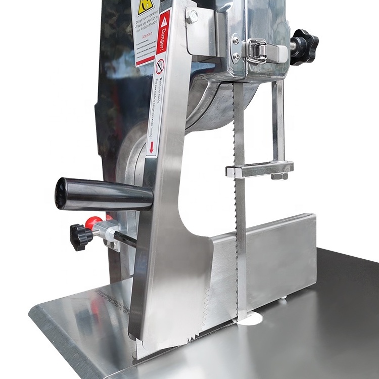 Stainless steel commercial large meat slicer / fish cutting machine / meat bone saw machine