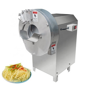 Automatic Commercial French Fries Onion Chopper Ginger Bamboo Shoot Papaya Root Vegetable Shredding Shredder Machine