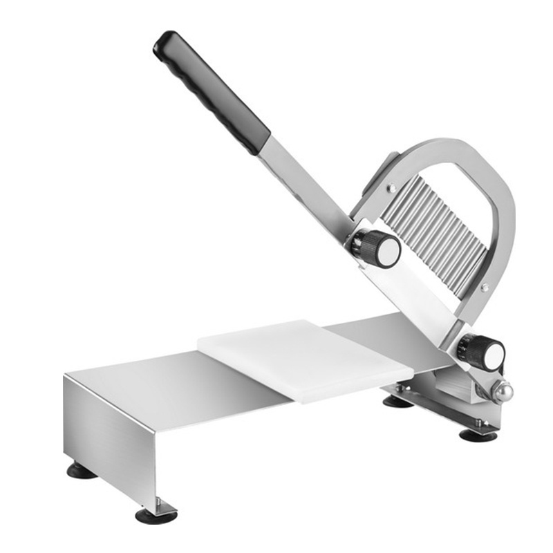 Manual small stainless steel wave French fries slicer fast food restaurant