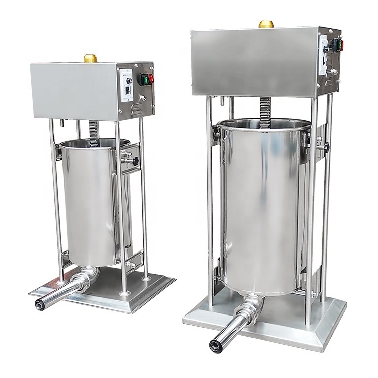 Commercial Automatic Electric Pneumatic Sausage Stuffer Stainless Steel Meat Filling Machine