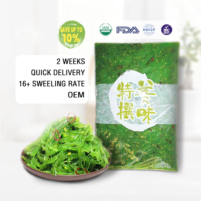 China Wholesale Frozen Seafood Okinawa Mozuku Seaweed Salad For Japanese Sushi Food restaurant