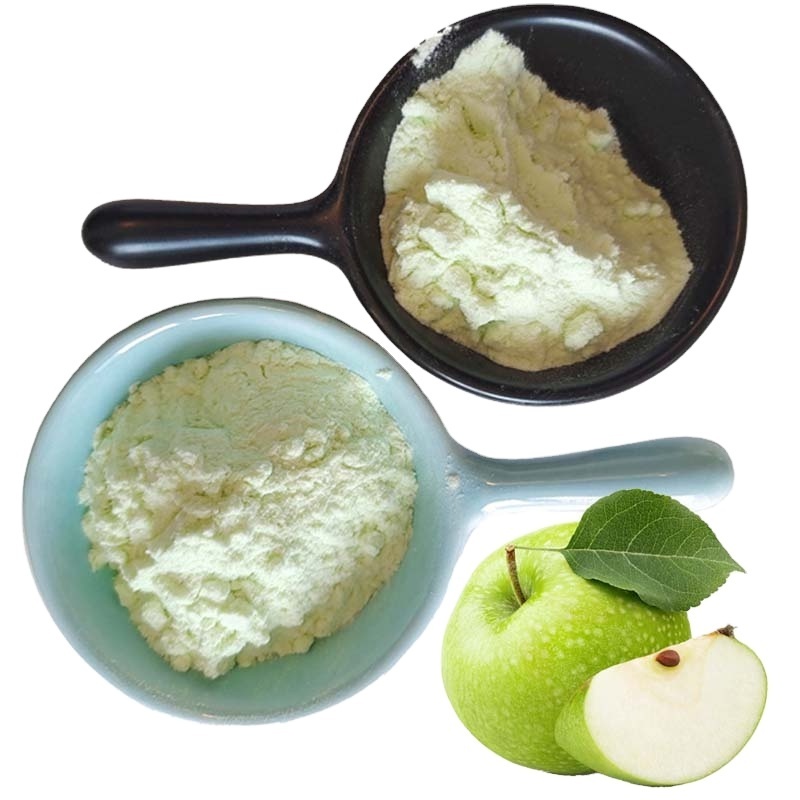 Certificated manufacturer supply green apple fruit powder apple juice concentrate powder