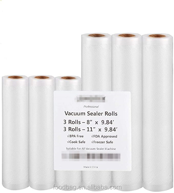 Vacuum Sealer Bag-Rolls for Food Saver-Storage - 3 Rolls 8