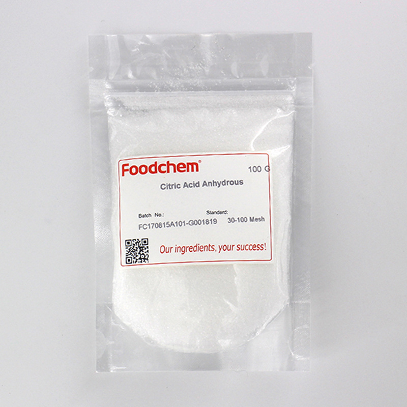 Premium Quality Citric Acid Anhydrous BP98 E330 For Beverage Additives