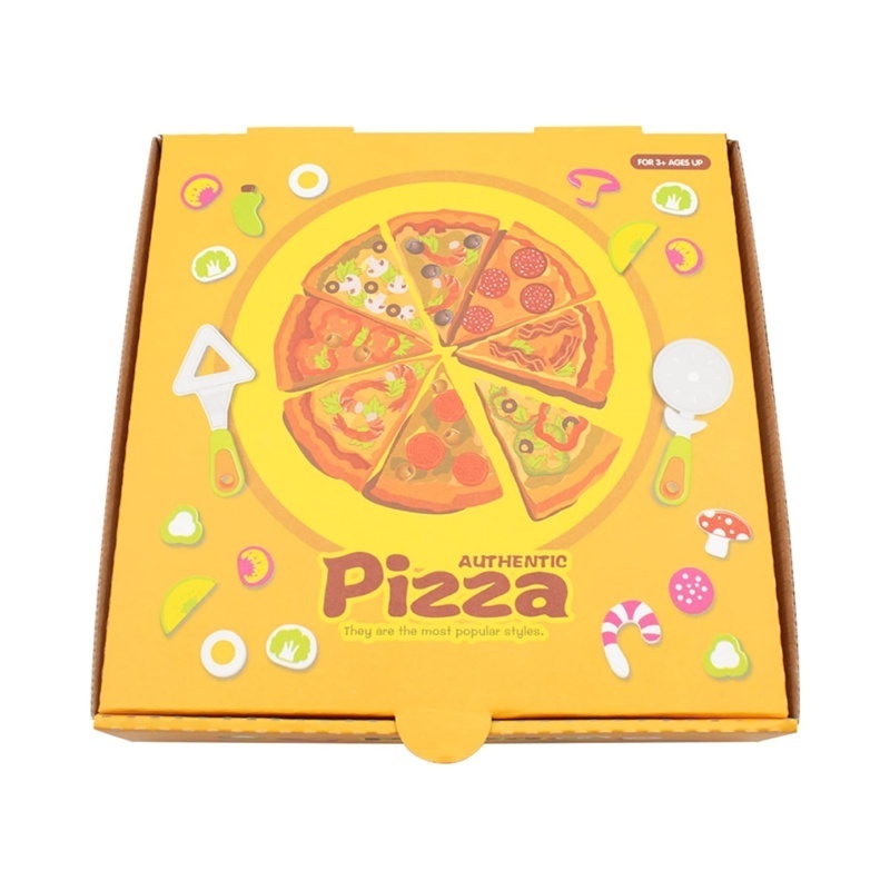 food grade custom printed with logo corrugated paper pizza box white brown 11inch 15inch pizza box with window