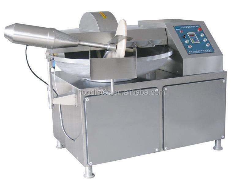 Automatic Large Capacity Sausage Used Fresh Meat Bowl Cutter Food Processing Equipment