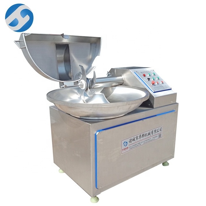 Automatic Large Capacity Sausage Used Fresh Meat Bowl Cutter Food Processing Equipment