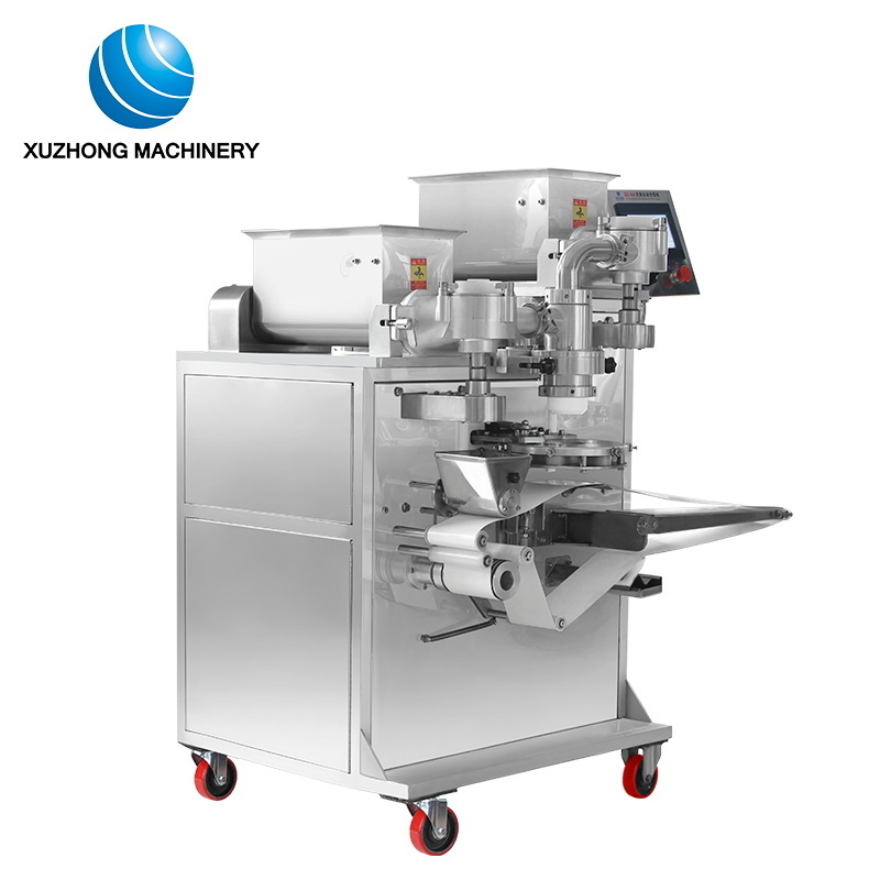 Stainless Steel Automatic Mooncake Encrusting Machine Kebbe Kibbeh Kubba Falafel Filling Making Maker Machine Dim Sum Machine