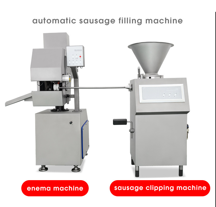 Industrial Automatic Sausage Linker Machine Meat Processing Machinery Sausage Stuffer Sausage Stuffer