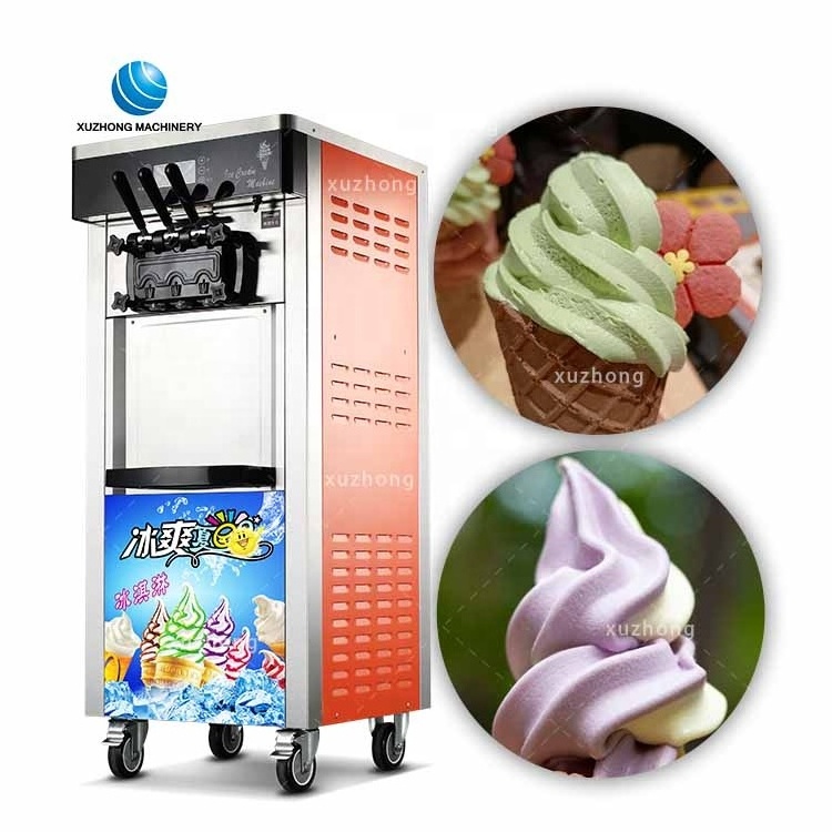 guangzhou commercial soft serve ice cream machine for sale