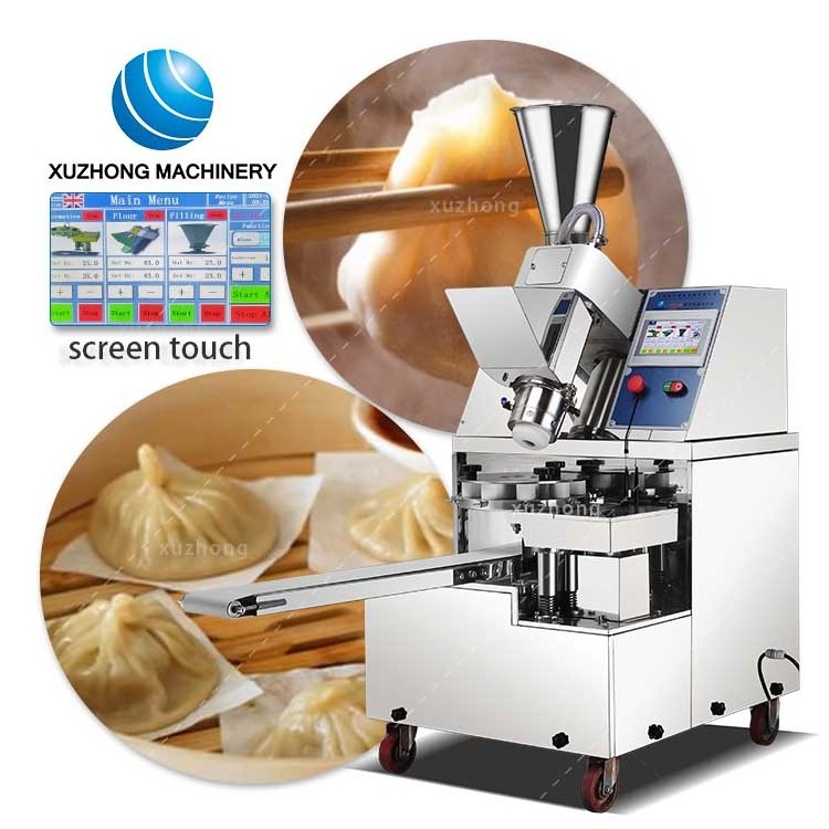 High Efficiency Siopao Bao Bun Maker Machine Momo Steamed Bun Grain Product Making Machines Automatic Soup Dumpling Machine