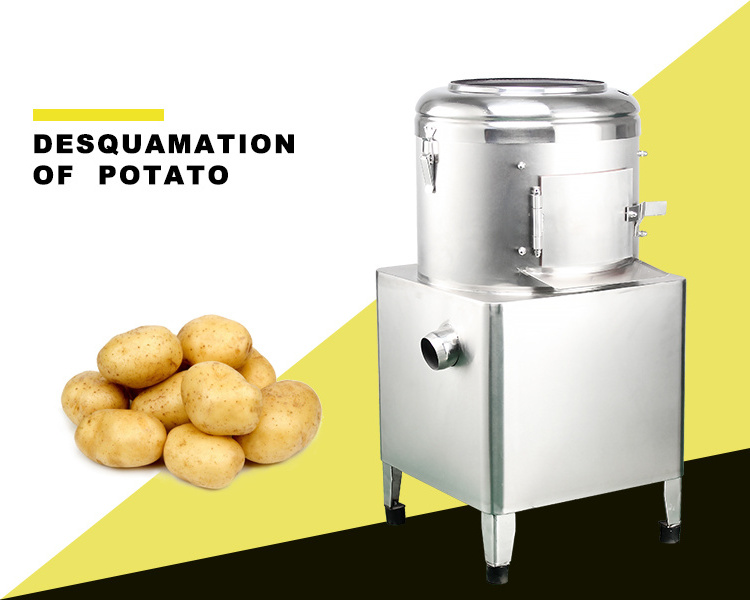 Commercial electric potato peeling machine automatic potato washing and peeler machine for home