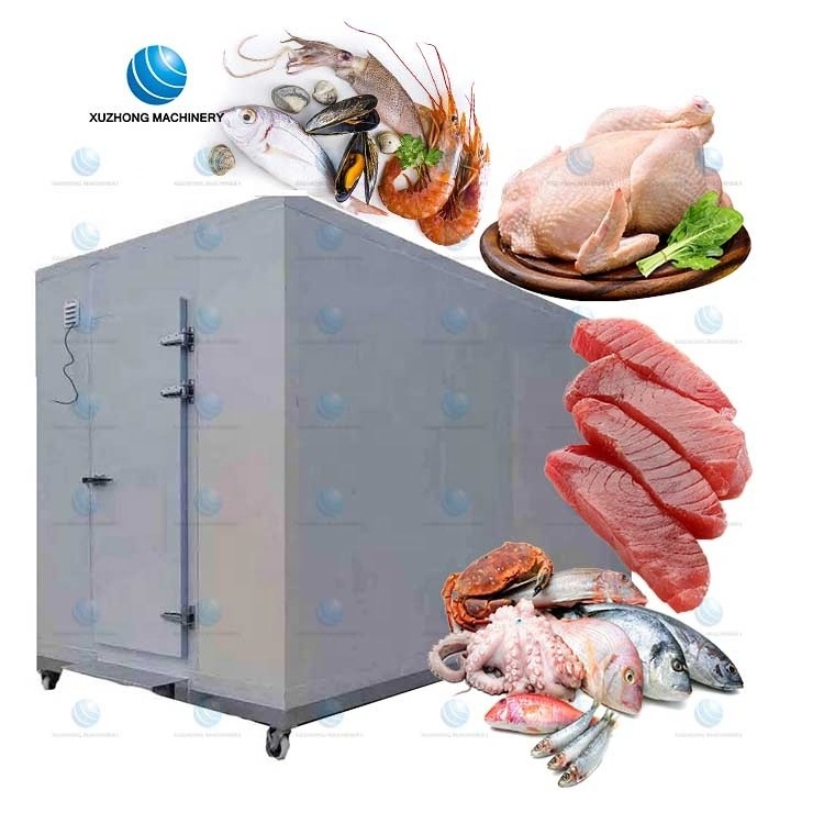 Customized Walk In Cold Storage Small Cold Room Cold Room Refrigerator Freezer Fish And Meat Industrial Cold Room