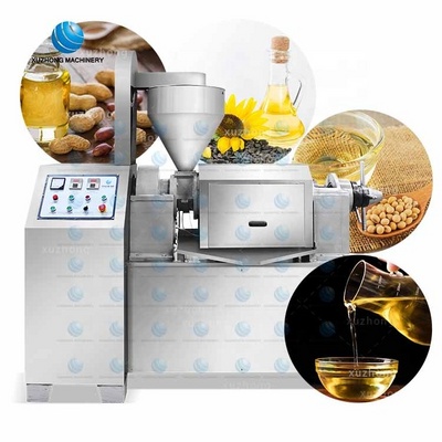 Commercial Sesame Rapeseed Soybeans Peanut Sunflower Oil Press Machine Oil Mill Making Pressing Machine Oil Extraction Machine