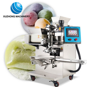 Glutinous Rice Balls Mochi Filling Machine Banh Bao Chi Machine Snowball Mochi Daifuku Mochi Luo Mai Chi Encrusting Machine