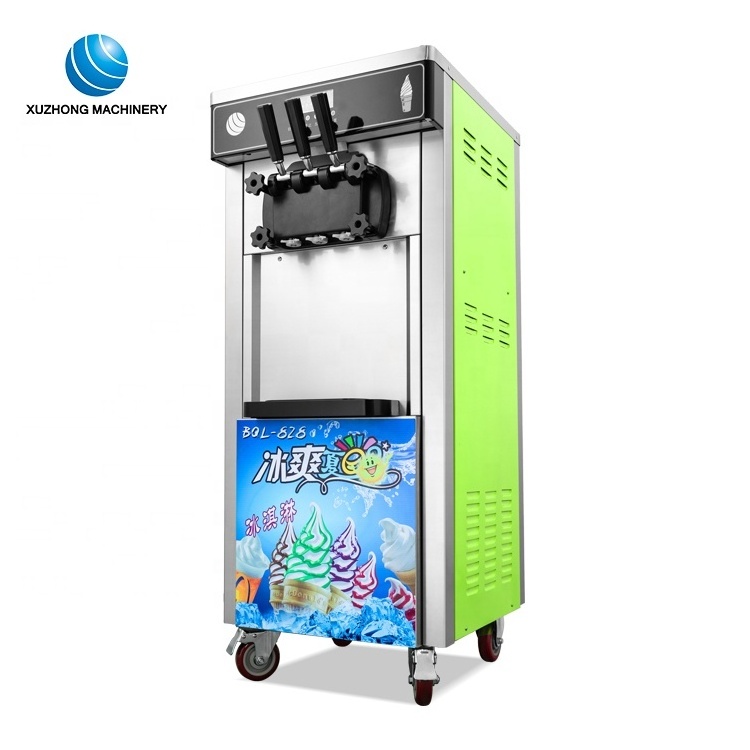 Good Quality Soft Serve Ice Cream Maker Machine 3 Flavor Fruit Commercial Ice Cream Making Machine Icecream Machine