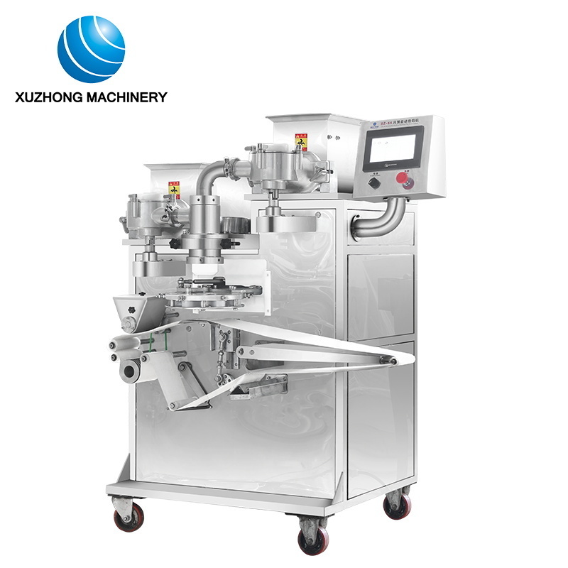 Stainless Steel Automatic Mooncake Encrusting Machine Kebbe Kibbeh Kubba Falafel Filling Making Maker Machine Dim Sum Machine