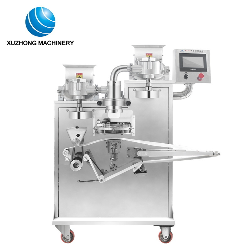 Stainless Steel Automatic Mooncake Encrusting Machine Kebbe Kibbeh Kubba Falafel Filling Making Maker Machine Dim Sum Machine