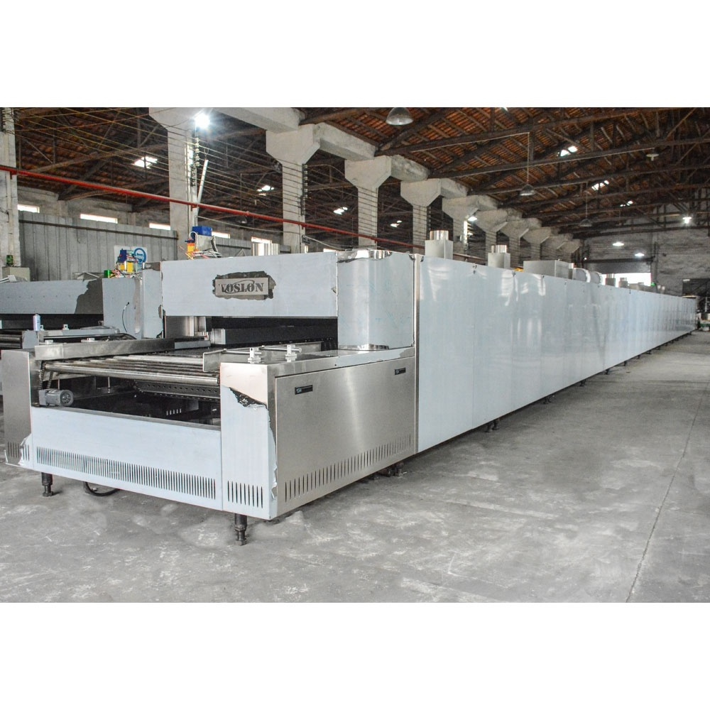 YOSLON Factory Supply Bakery Equipment Pita Bread Tunnel Oven Gas Electric Oven Cookie Biscuit Bread Baking Tunnel Oven