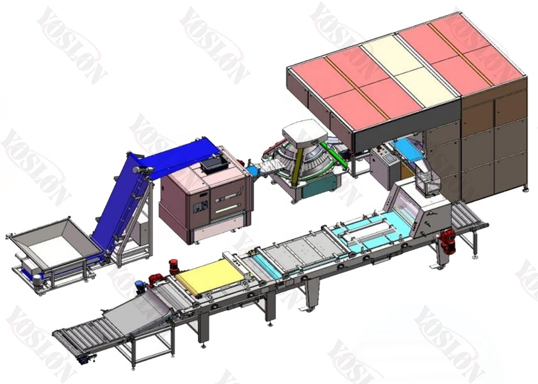 YOSLON Hot Sale Automatic Corn Tortilla Bread Machine Burrito Taco Bread Making Production Line pancake Forming Machine