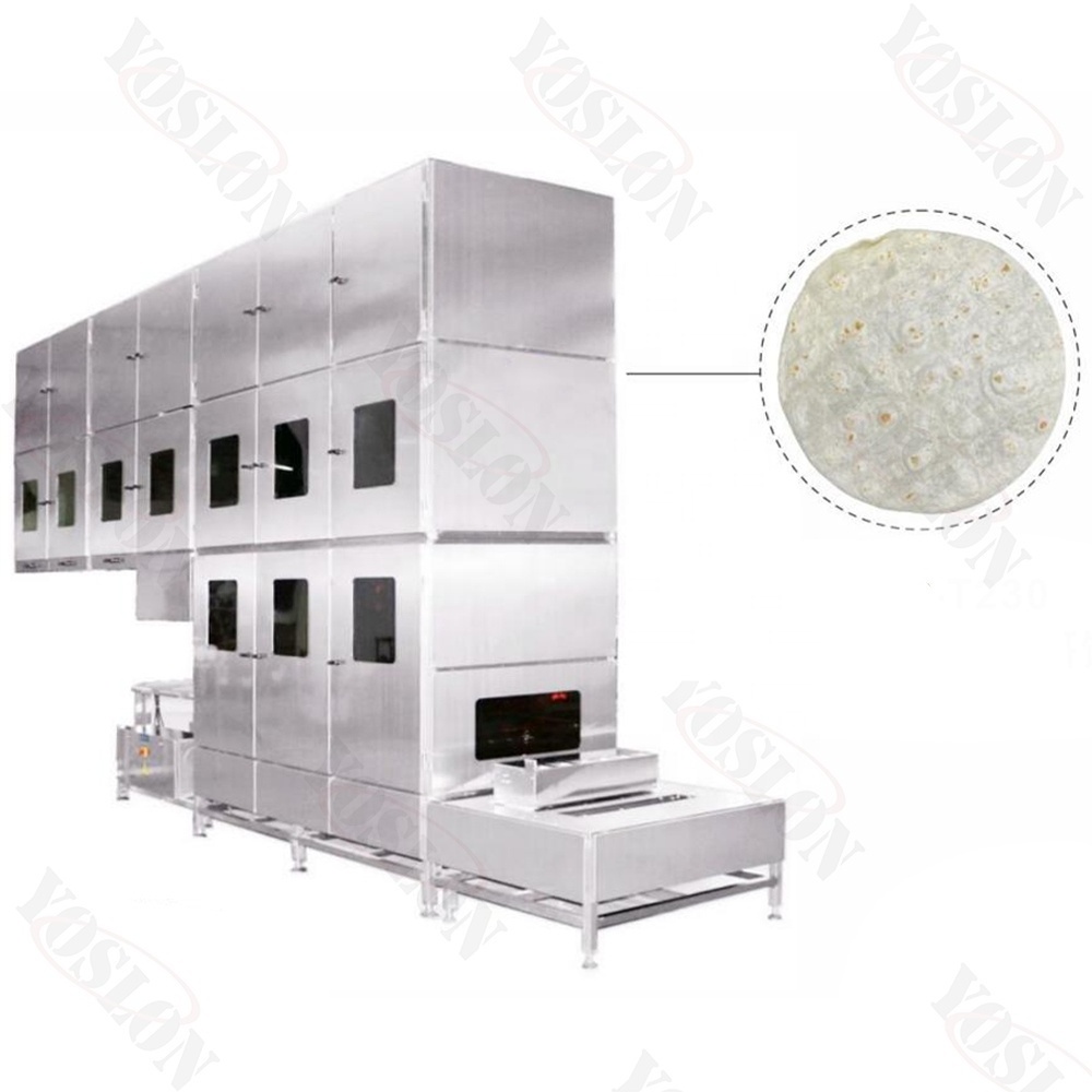 YOSLON Hot Sale Automatic Corn Tortilla Bread Machine Burrito Taco Bread Making Production Line pancake Forming Machine