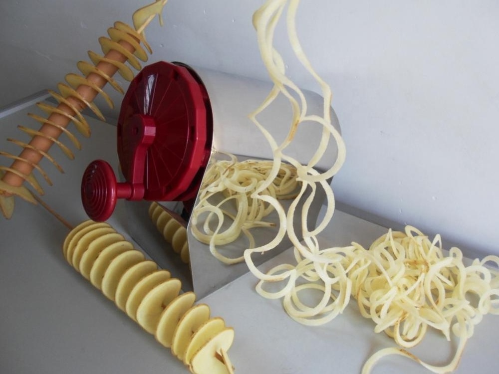 Manual Tornado Potato Slicer Spiral Potato Cutter Twisted Potato Slicer Spiral Twister Cutter