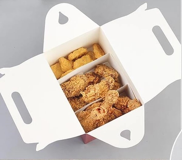 Restaurant take out roll away fc0 fc1 fc2 fc3 fried chicken wing takeaway boxes take out hot fast box packaging