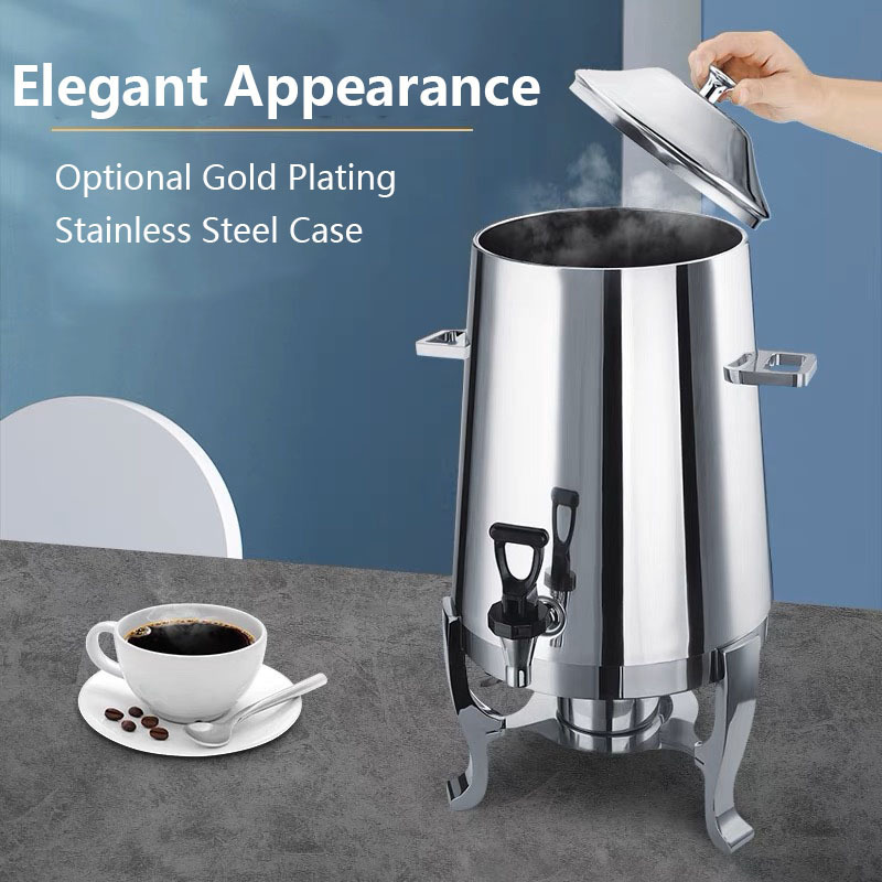 2023 Electrical Heater Dispenser Hot Coffee Percolator Mulled Wine Water Boiler Urns For Hotel