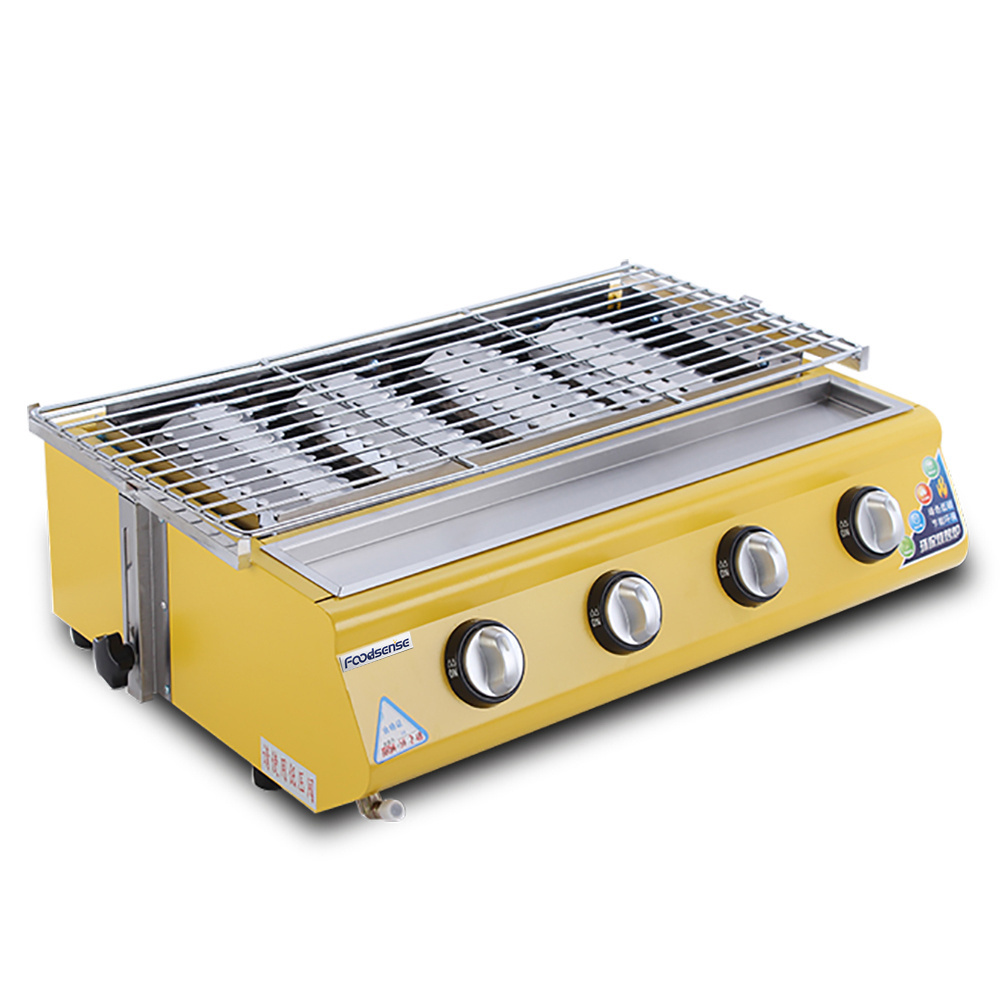 Stainless Steel Commercial Outdoor Camping Gas Turkish Barbecue Oven