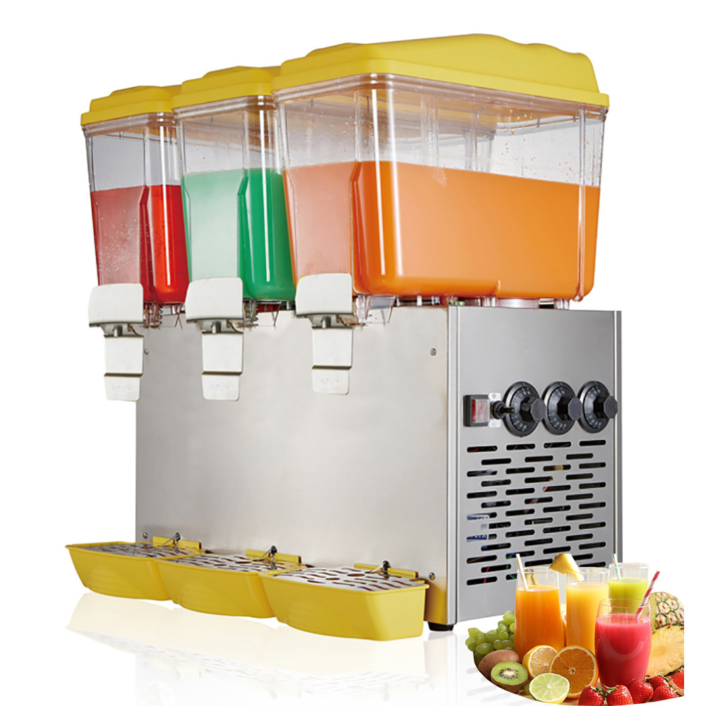 Refrigerated Drink Juice Dispenser Lemon 16l*3 For Beverage Glass Fridge Supplier Philippines Sweat Pant