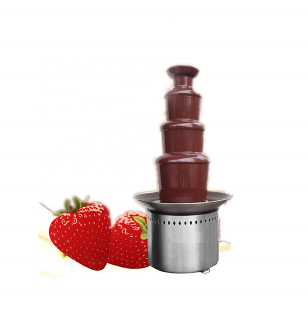 Commercial Stainless Steel  Chocolate Fountain Chocolate Cheese Heated Melting Machine For Serving Chocolate fondue